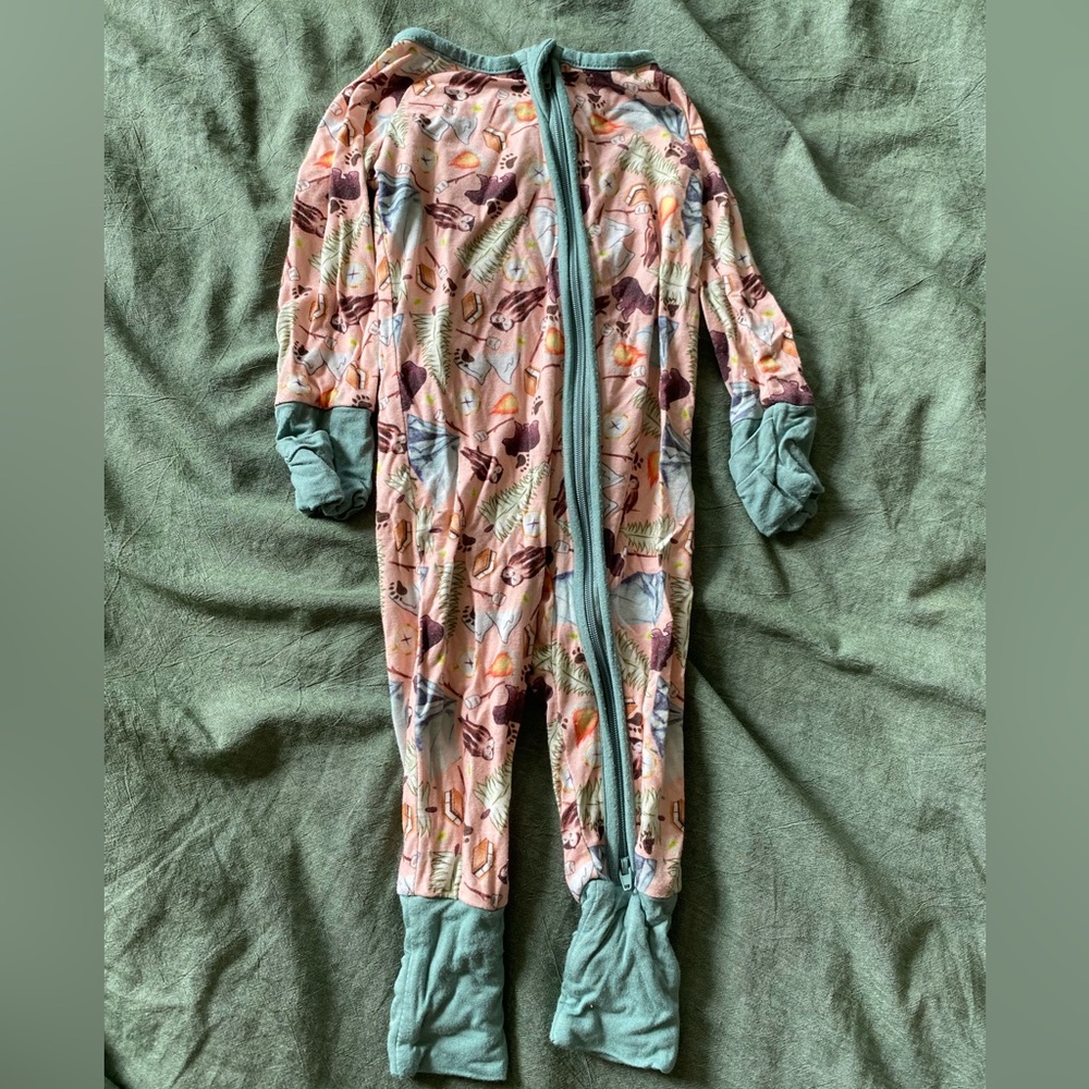 Baby bamboo zippy